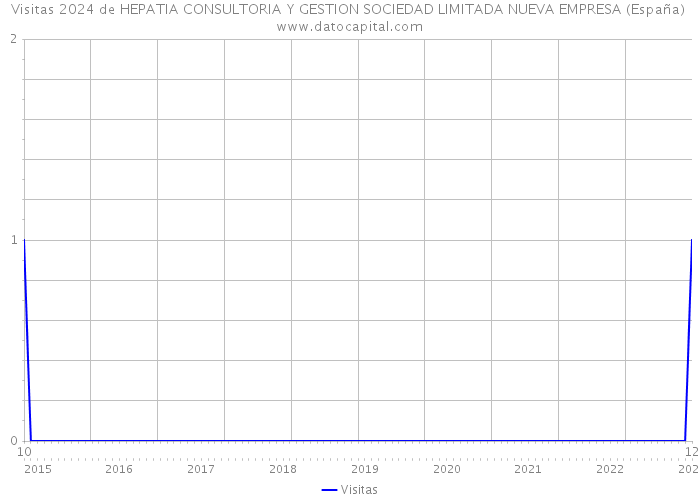 Visitas 2024 de HEPATIA CONSULTORIA Y GESTION SOCIEDAD LIMITADA NUEVA EMPRESA (España) 