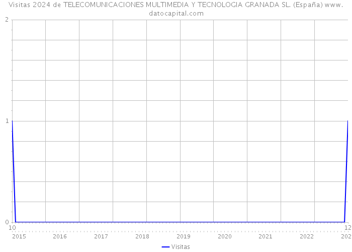 Visitas 2024 de TELECOMUNICACIONES MULTIMEDIA Y TECNOLOGIA GRANADA SL. (España) 