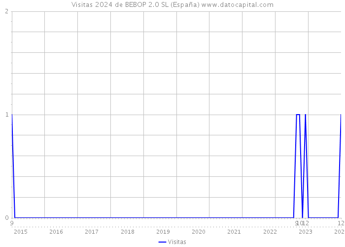 Visitas 2024 de BEBOP 2.0 SL (España) 