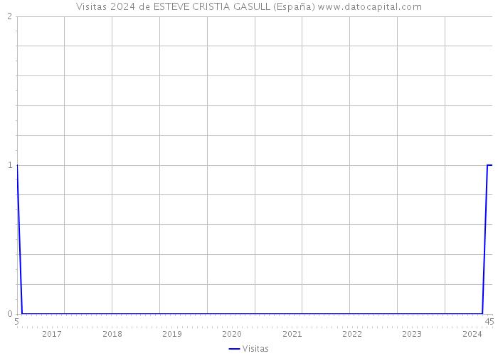 Visitas 2024 de ESTEVE CRISTIA GASULL (España) 