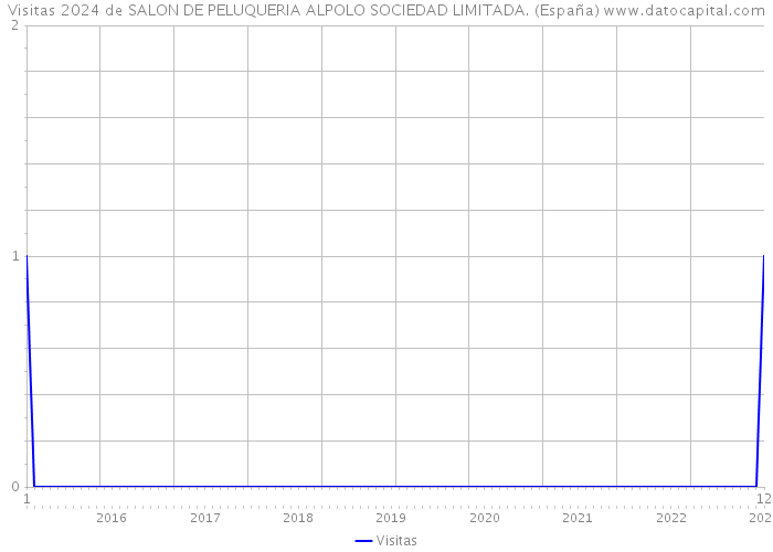 Visitas 2024 de SALON DE PELUQUERIA ALPOLO SOCIEDAD LIMITADA. (España) 