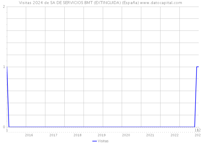 Visitas 2024 de SA DE SERVICIOS BMT (EXTINGUIDA) (España) 