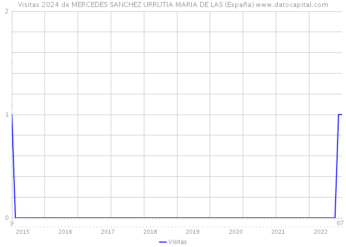 Visitas 2024 de MERCEDES SANCHEZ URRUTIA MARIA DE LAS (España) 