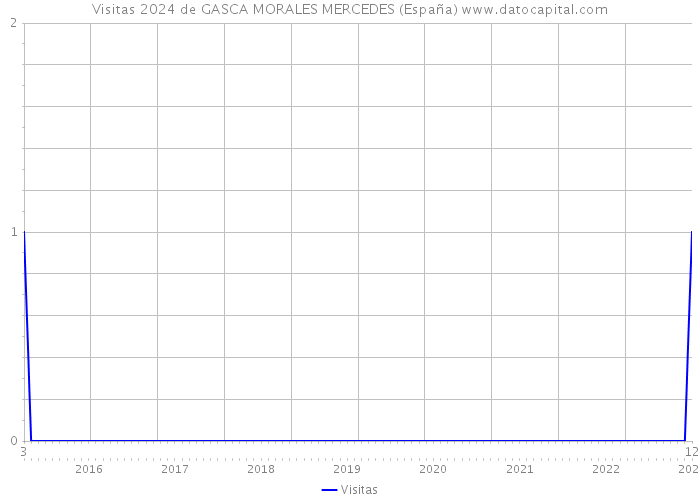 Visitas 2024 de GASCA MORALES MERCEDES (España) 