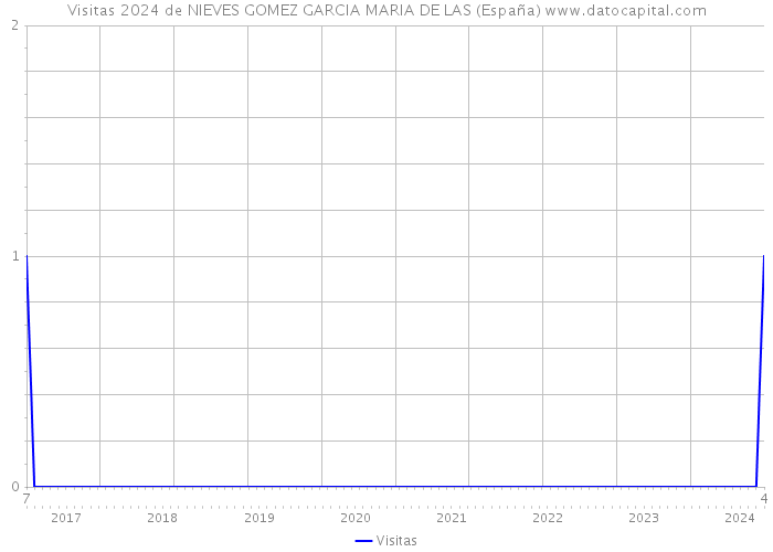 Visitas 2024 de NIEVES GOMEZ GARCIA MARIA DE LAS (España) 
