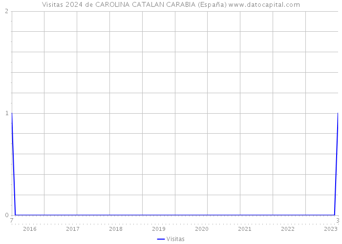 Visitas 2024 de CAROLINA CATALAN CARABIA (España) 