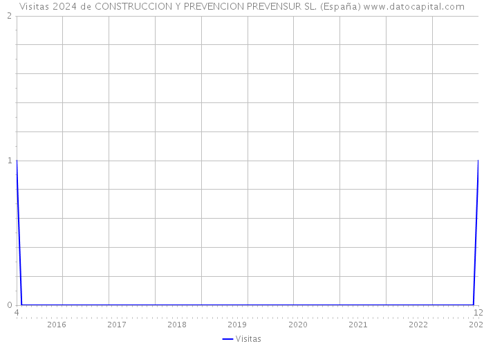 Visitas 2024 de CONSTRUCCION Y PREVENCION PREVENSUR SL. (España) 