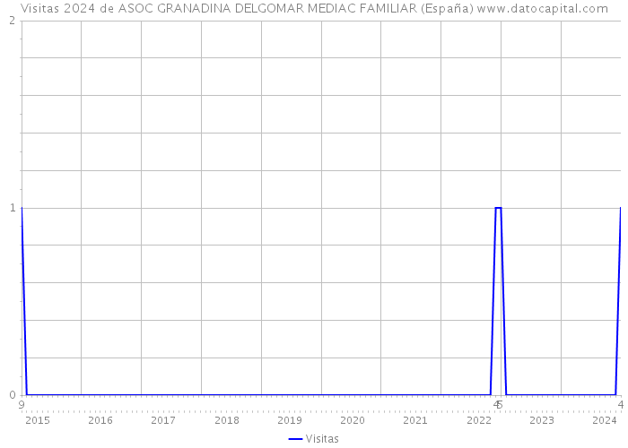 Visitas 2024 de ASOC GRANADINA DELGOMAR MEDIAC FAMILIAR (España) 