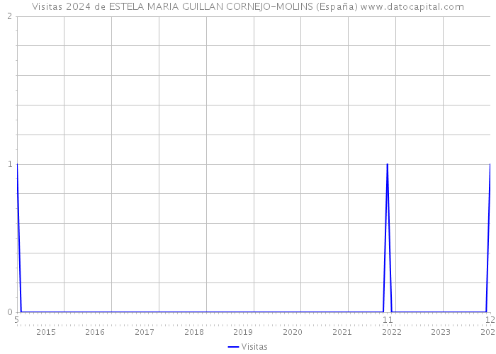 Visitas 2024 de ESTELA MARIA GUILLAN CORNEJO-MOLINS (España) 