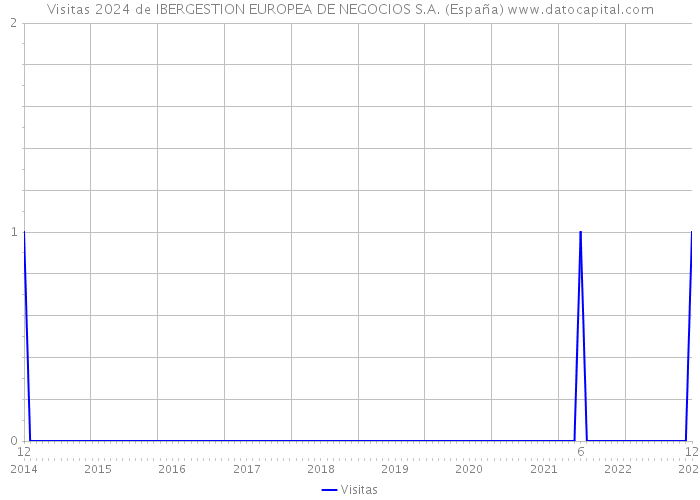 Visitas 2024 de IBERGESTION EUROPEA DE NEGOCIOS S.A. (España) 