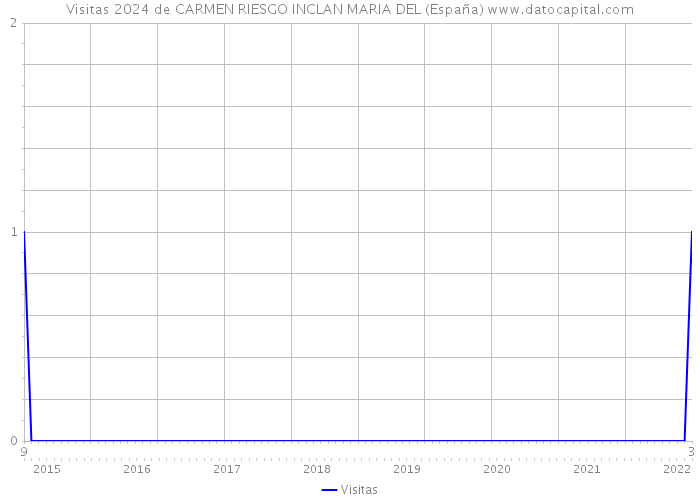 Visitas 2024 de CARMEN RIESGO INCLAN MARIA DEL (España) 