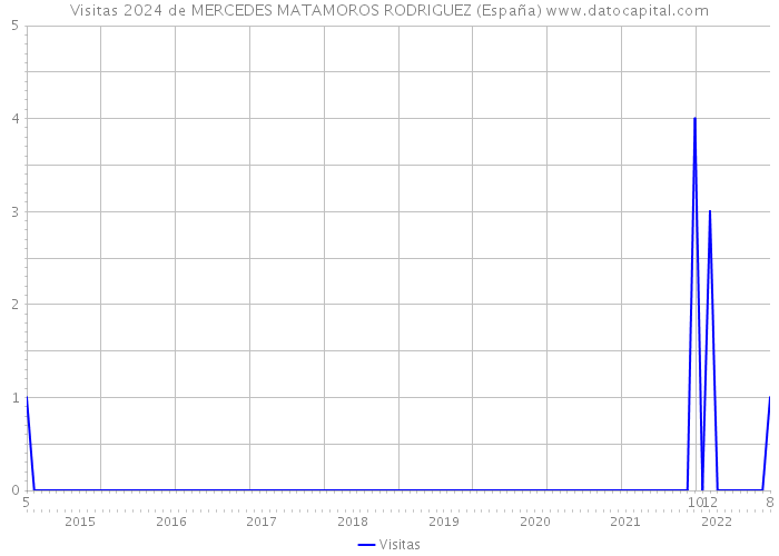 Visitas 2024 de MERCEDES MATAMOROS RODRIGUEZ (España) 