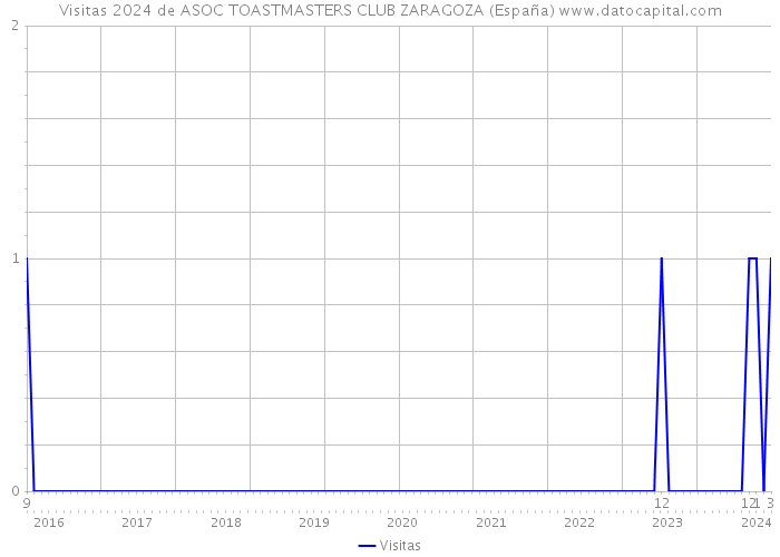 Visitas 2024 de ASOC TOASTMASTERS CLUB ZARAGOZA (España) 