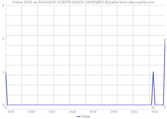 Visitas 2024 de SALVADOR VICENTE GARCIA ZAHONERO (España) 