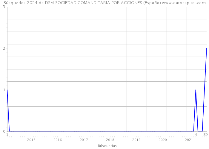 Búsquedas 2024 de DSM SOCIEDAD COMANDITARIA POR ACCIONES (España) 
