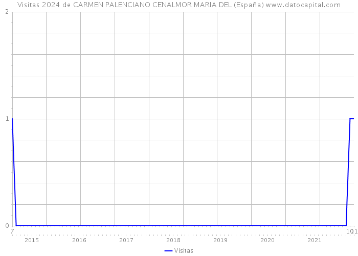 Visitas 2024 de CARMEN PALENCIANO CENALMOR MARIA DEL (España) 