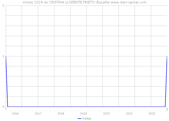 Visitas 2024 de CRISTINA LLORENTE PRIETO (España) 