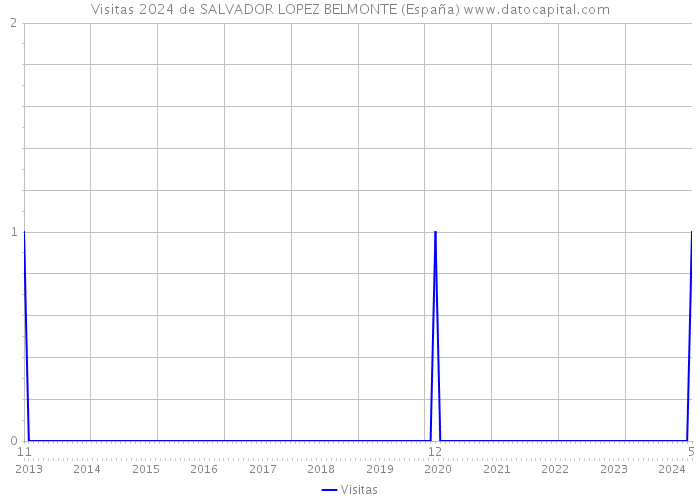 Visitas 2024 de SALVADOR LOPEZ BELMONTE (España) 