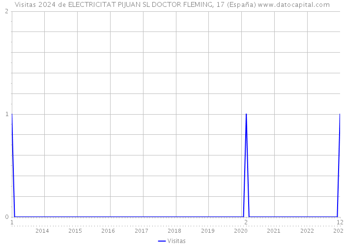 Visitas 2024 de ELECTRICITAT PIJUAN SL DOCTOR FLEMING, 17 (España) 