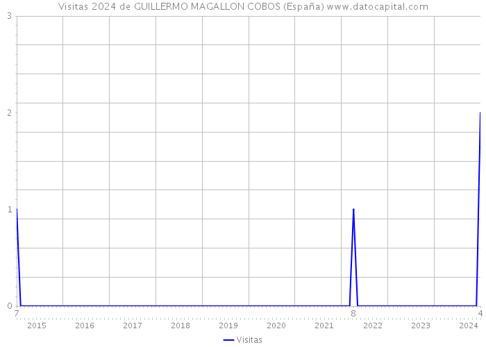 Visitas 2024 de GUILLERMO MAGALLON COBOS (España) 