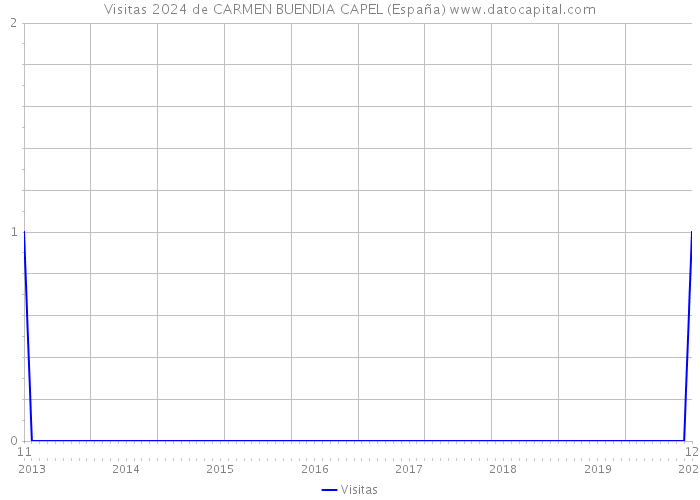 Visitas 2024 de CARMEN BUENDIA CAPEL (España) 