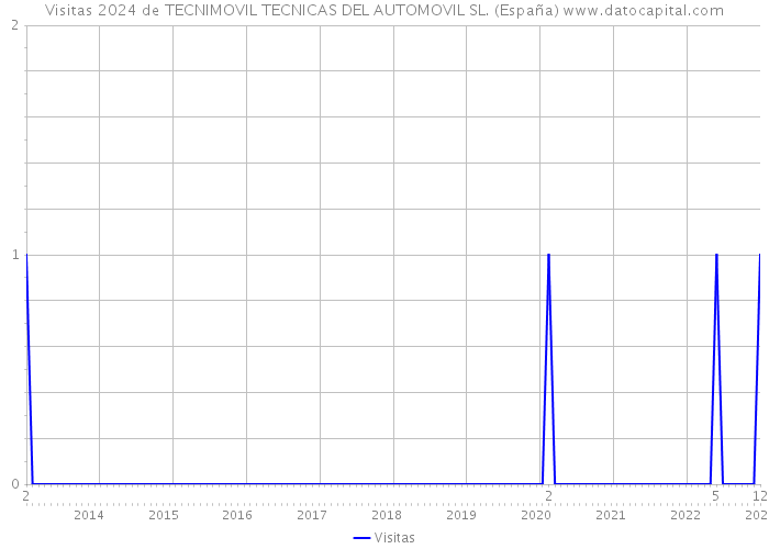 Visitas 2024 de TECNIMOVIL TECNICAS DEL AUTOMOVIL SL. (España) 