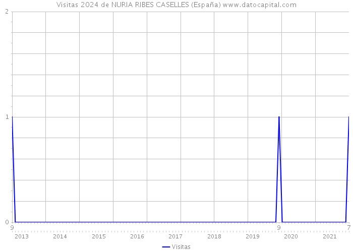 Visitas 2024 de NURIA RIBES CASELLES (España) 