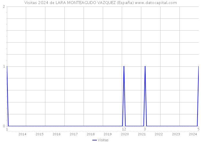 Visitas 2024 de LARA MONTEAGUDO VAZQUEZ (España) 