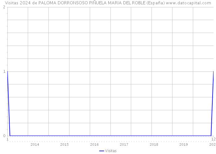 Visitas 2024 de PALOMA DORRONSOSO PIÑUELA MARIA DEL ROBLE (España) 