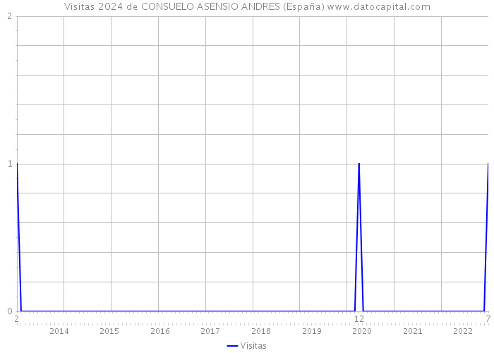 Visitas 2024 de CONSUELO ASENSIO ANDRES (España) 