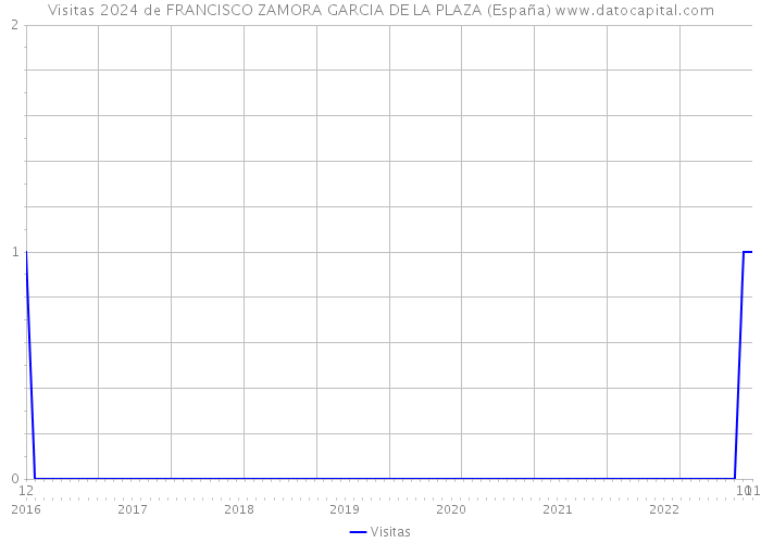 Visitas 2024 de FRANCISCO ZAMORA GARCIA DE LA PLAZA (España) 