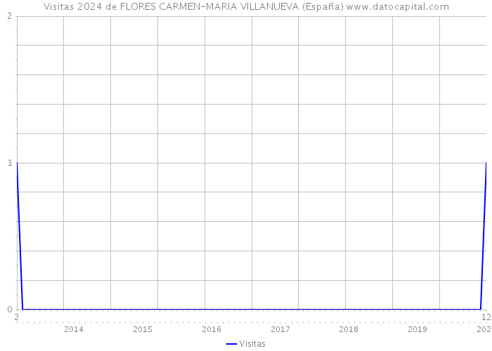 Visitas 2024 de FLORES CARMEN-MARIA VILLANUEVA (España) 