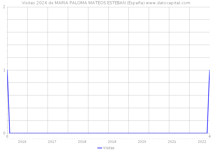 Visitas 2024 de MARIA PALOMA MATEOS ESTEBAN (España) 