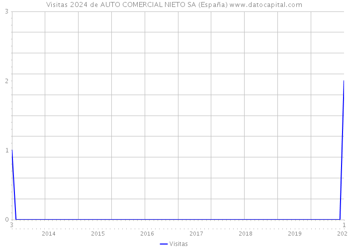 Visitas 2024 de AUTO COMERCIAL NIETO SA (España) 