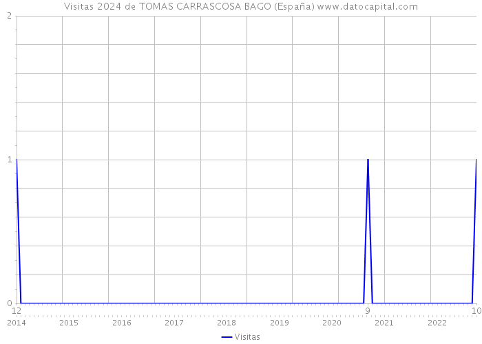 Visitas 2024 de TOMAS CARRASCOSA BAGO (España) 