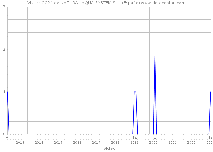 Visitas 2024 de NATURAL AQUA SYSTEM SLL. (España) 