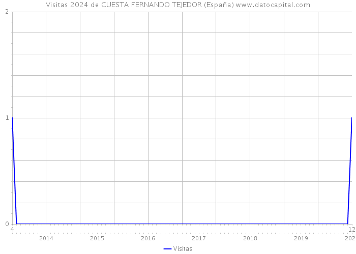 Visitas 2024 de CUESTA FERNANDO TEJEDOR (España) 