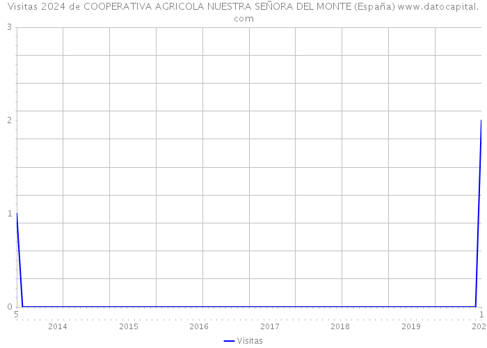 Visitas 2024 de COOPERATIVA AGRICOLA NUESTRA SEÑORA DEL MONTE (España) 