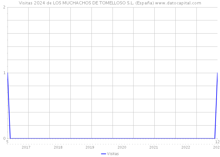 Visitas 2024 de LOS MUCHACHOS DE TOMELLOSO S.L. (España) 
