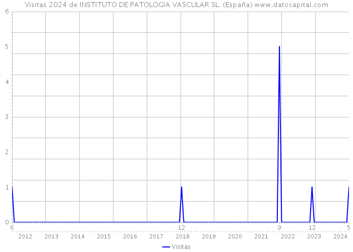 Visitas 2024 de INSTITUTO DE PATOLOGIA VASCULAR SL. (España) 