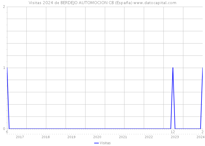 Visitas 2024 de BERDEJO AUTOMOCION CB (España) 