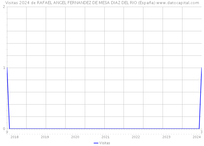 Visitas 2024 de RAFAEL ANGEL FERNANDEZ DE MESA DIAZ DEL RIO (España) 