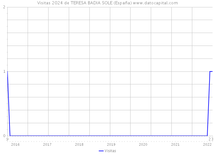 Visitas 2024 de TERESA BADIA SOLE (España) 