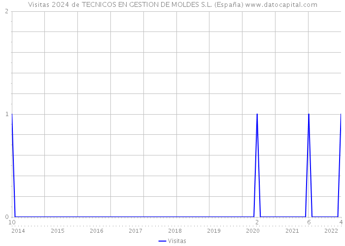 Visitas 2024 de TECNICOS EN GESTION DE MOLDES S.L. (España) 