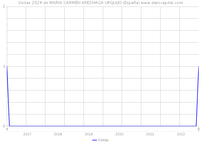 Visitas 2024 de MARIA CARMEN ARECHAGA URQUIJO (España) 