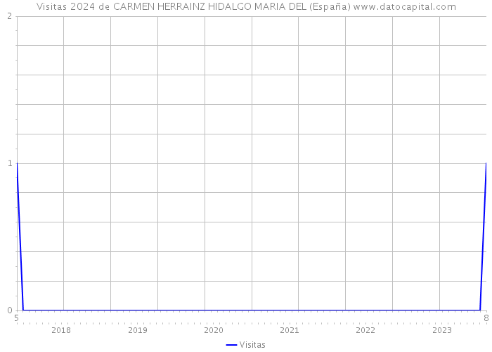 Visitas 2024 de CARMEN HERRAINZ HIDALGO MARIA DEL (España) 