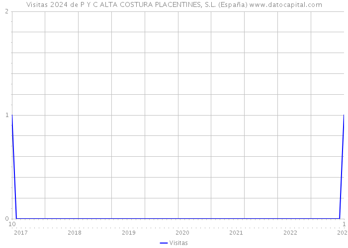 Visitas 2024 de P Y C ALTA COSTURA PLACENTINES, S.L. (España) 