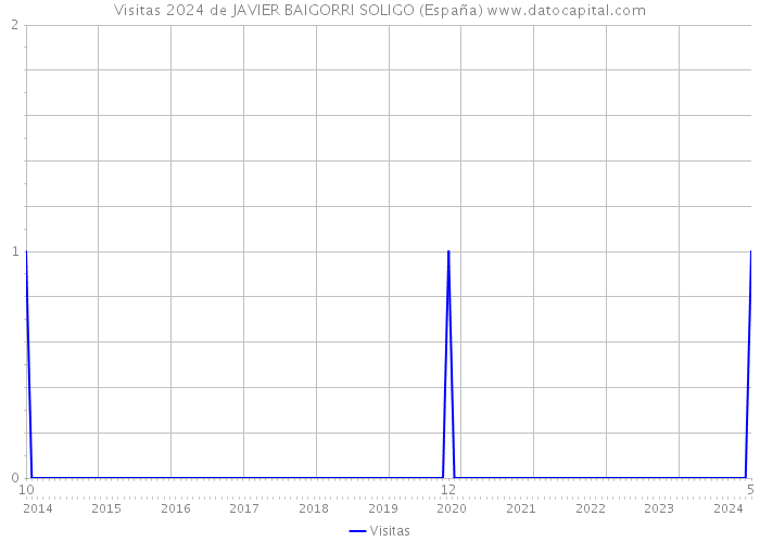 Visitas 2024 de JAVIER BAIGORRI SOLIGO (España) 