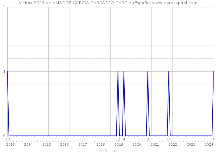 Visitas 2024 de AMADOR GARCIA CARRASCO GARCIA (España) 