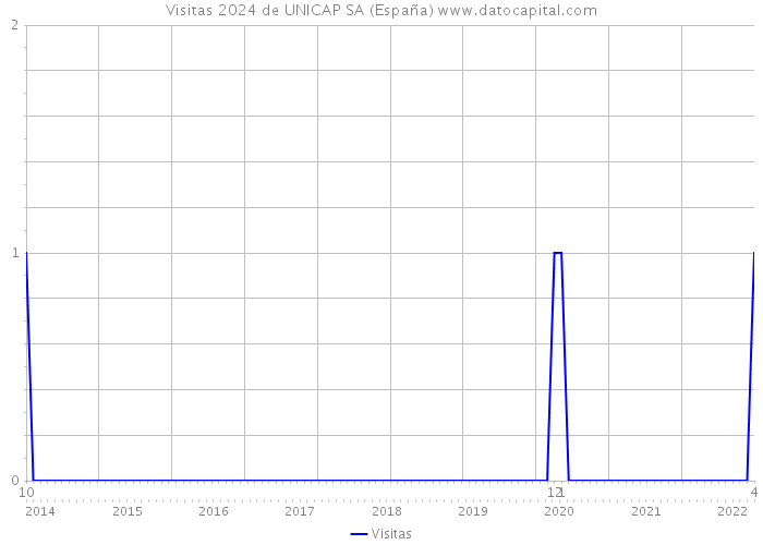 Visitas 2024 de UNICAP SA (España) 